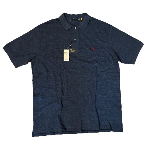 Ralph Lauren Other - NEW Ralph Lauren Classic Mesh Pique S/S Blue Mesh Polo Shirt 2XLT